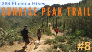 Sunrise Peak Trail McDowell Sonoran Preserve hiking best hike Scottsdale Fountain Hills