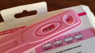 pregnancy test kit baby move stay real estate positive result