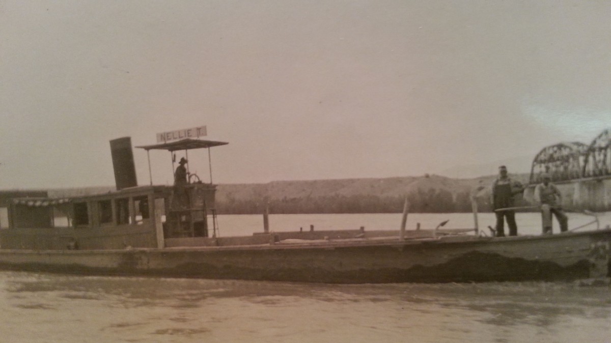 Nellie T Bush boat water dispute Arizona California navy guns Colorado River water rights CAP Canal